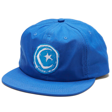Foundation Star And Moon Unstructured Patch Hat - Royal