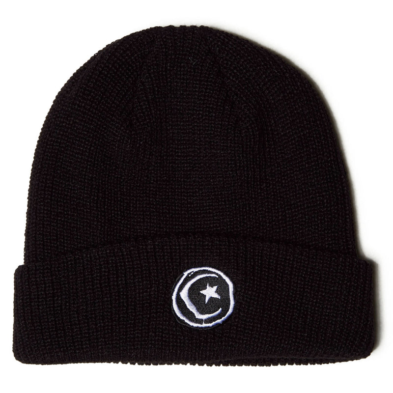 Foundation Star and Moon Beanie - Black