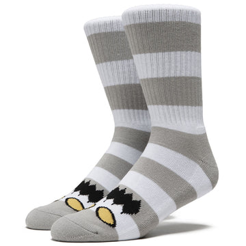 Toy Machine Monster Big Stripe Socks - Grey