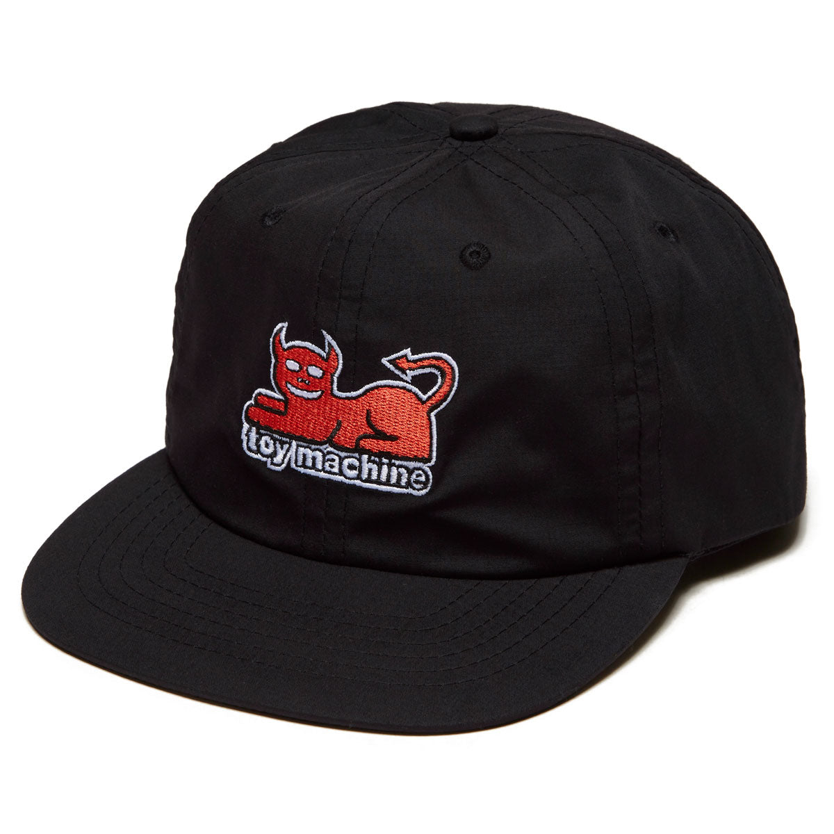 Toy Machine Devil Cat Hat - Black image 1