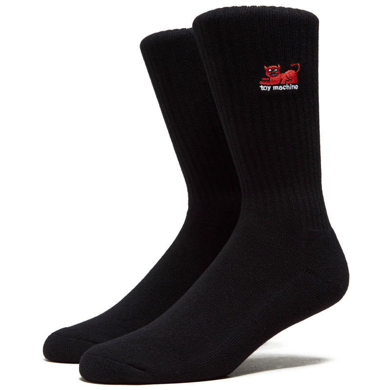 Toy Machine Devil Cat Socks - Black