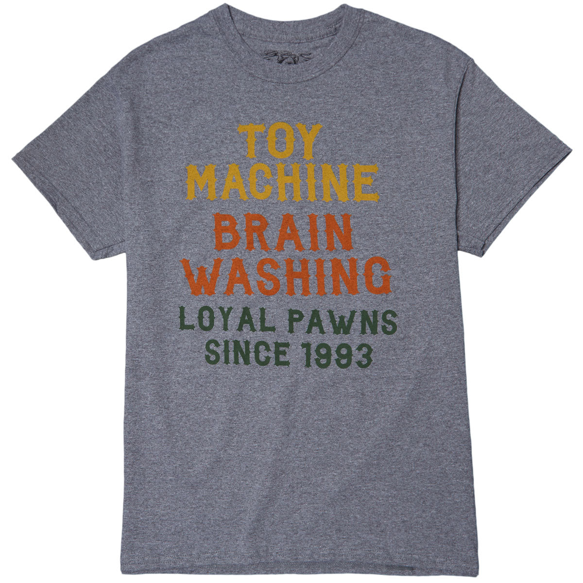Toy Machine Brainwash T-Shirt - Grey image 1