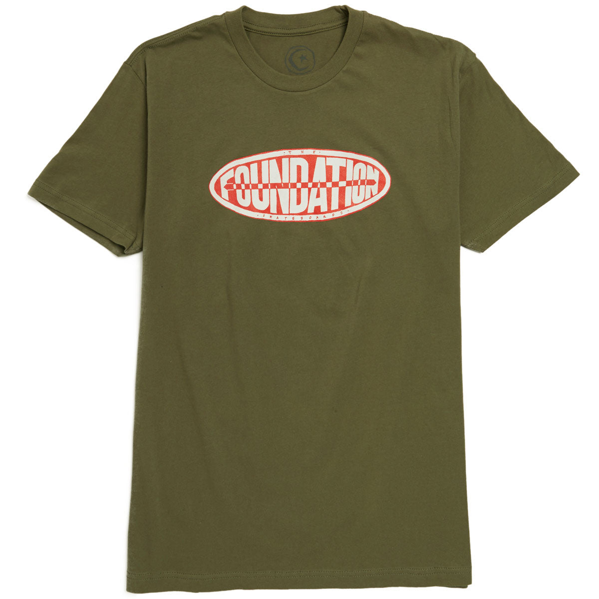 Foundation Oval T-Shirt - Military image 1