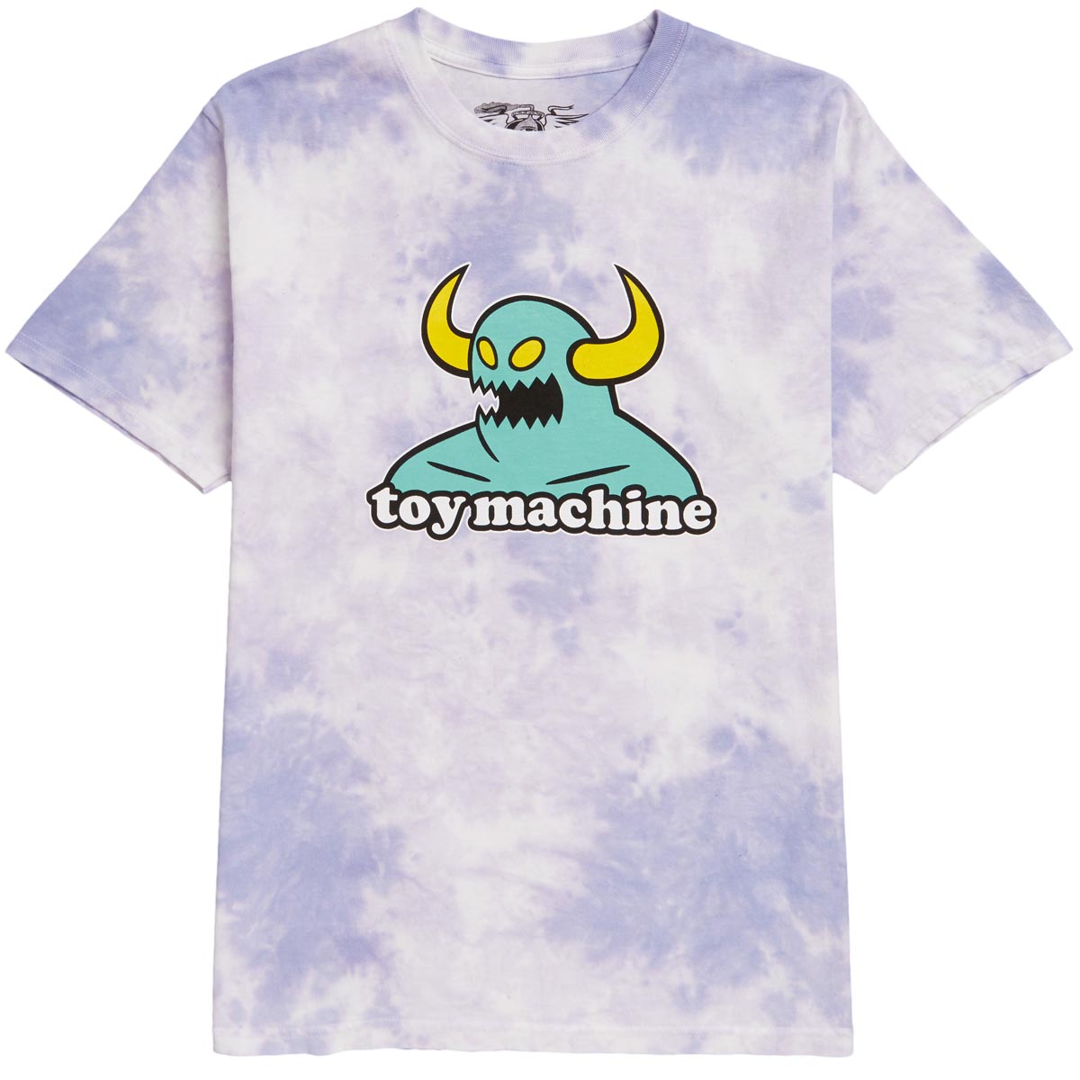 Toy Machine Monster Tye Dye T-Shirt - Purple image 1