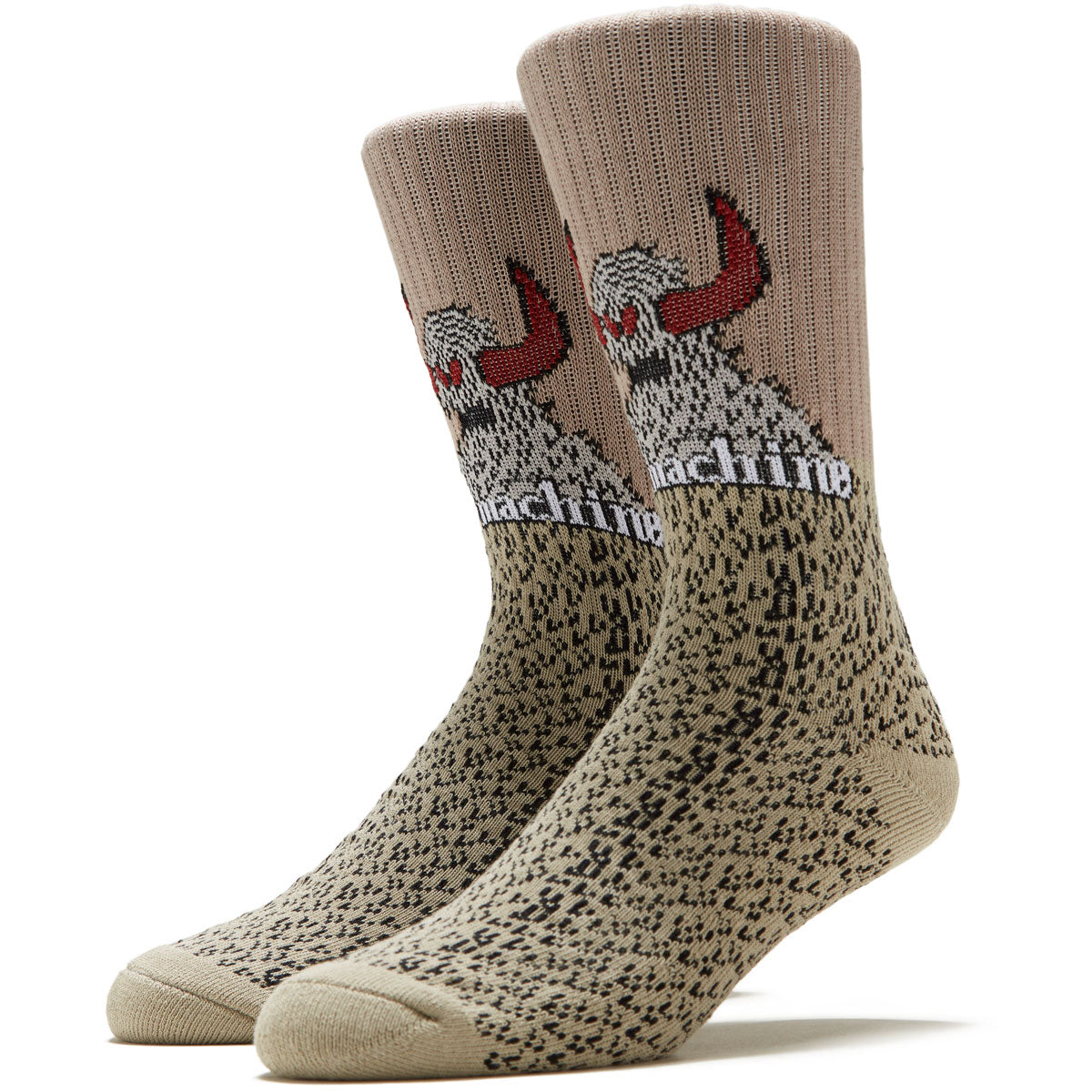 Toy Machine Furry Monsters Socks - Tan image 1