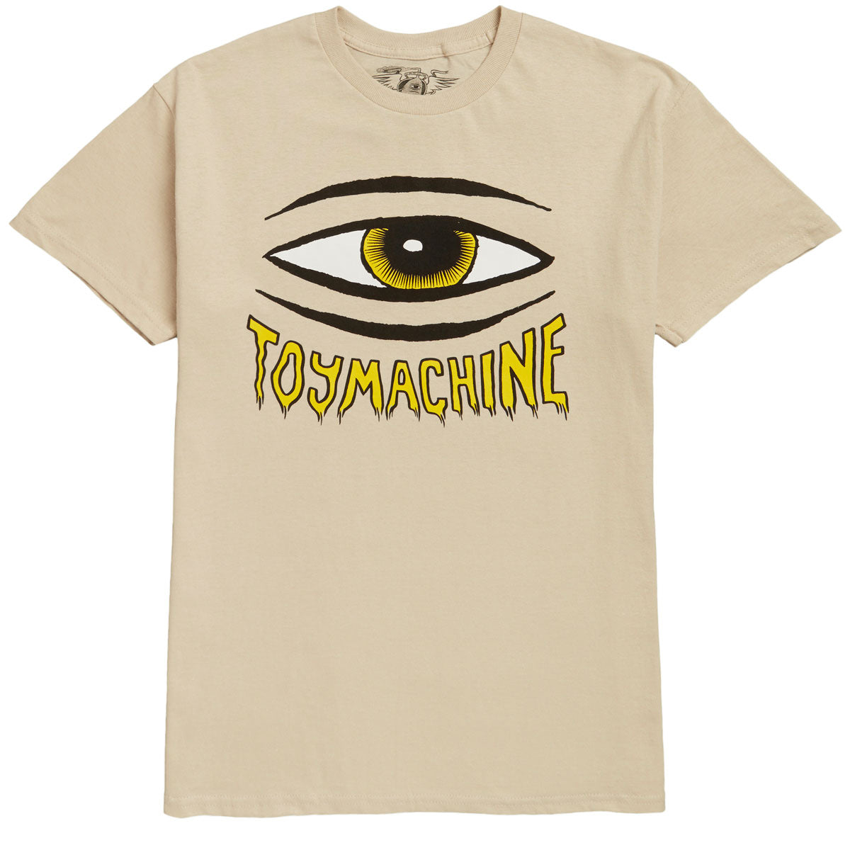 Toy Machine Eye Machine T-Shirt - Khaki image 1