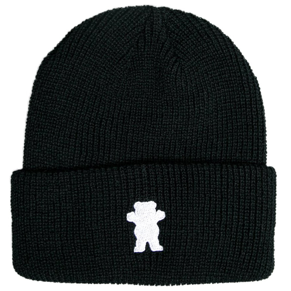 Grizzly OG Bear Embroidered Beanie - Black image 1