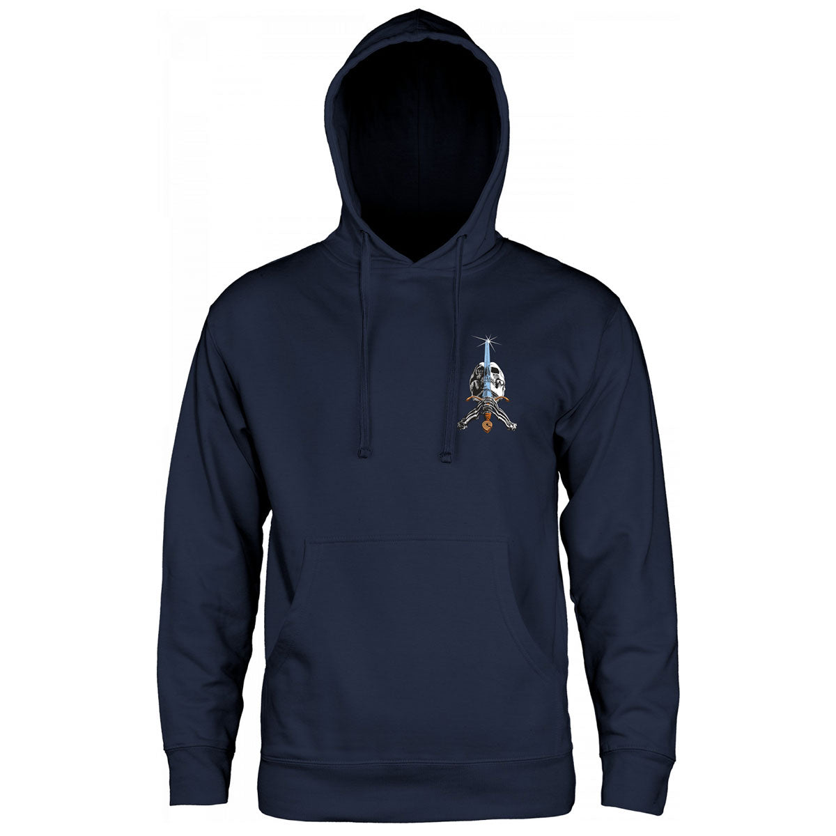 Powell-Peralta Skull And Sword Hoodie - Storm Blue – CCS