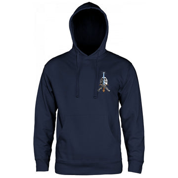 Powell-Peralta Skull And Sword Hoodie - Navy
