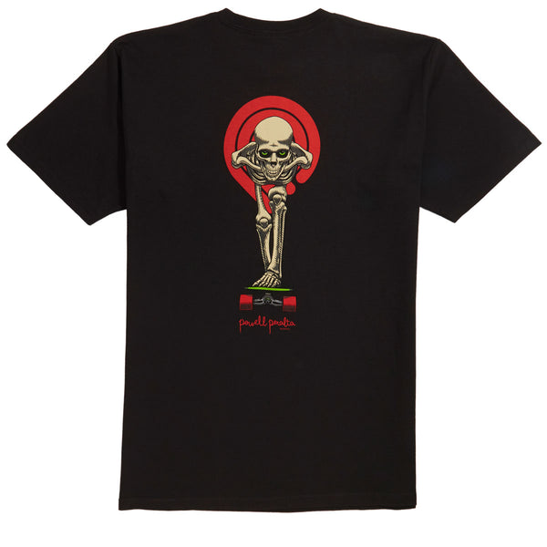 Powell-Peralta Tucking Skeleton T-Shirt - Black