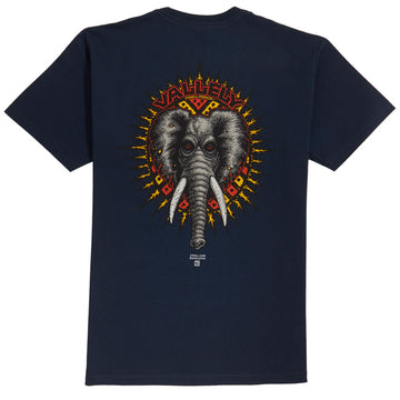 Powell-Peralta Vallely Elephant T-Shirt - Navy
