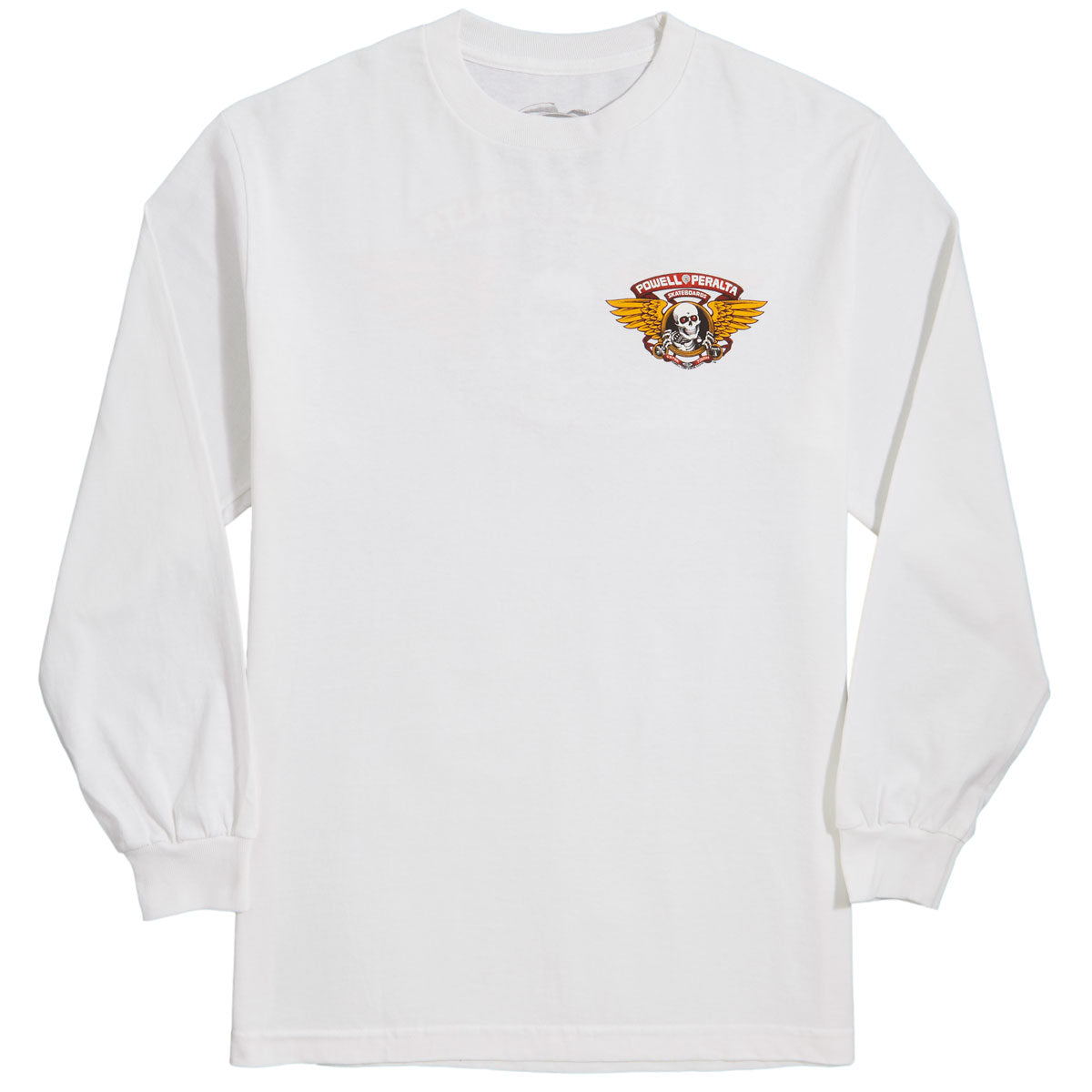 Powell-Peralta Winged Ripper Long Sleeve T-Shirt - White image 2