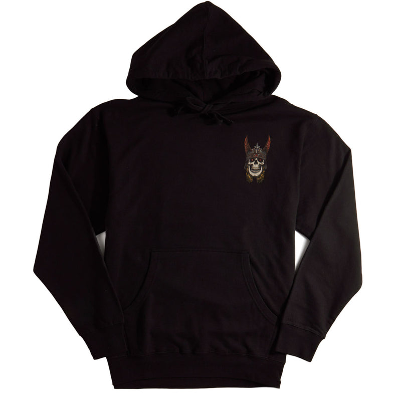 Powell-Peralta Andy Anderson Skull Hoodie - Black