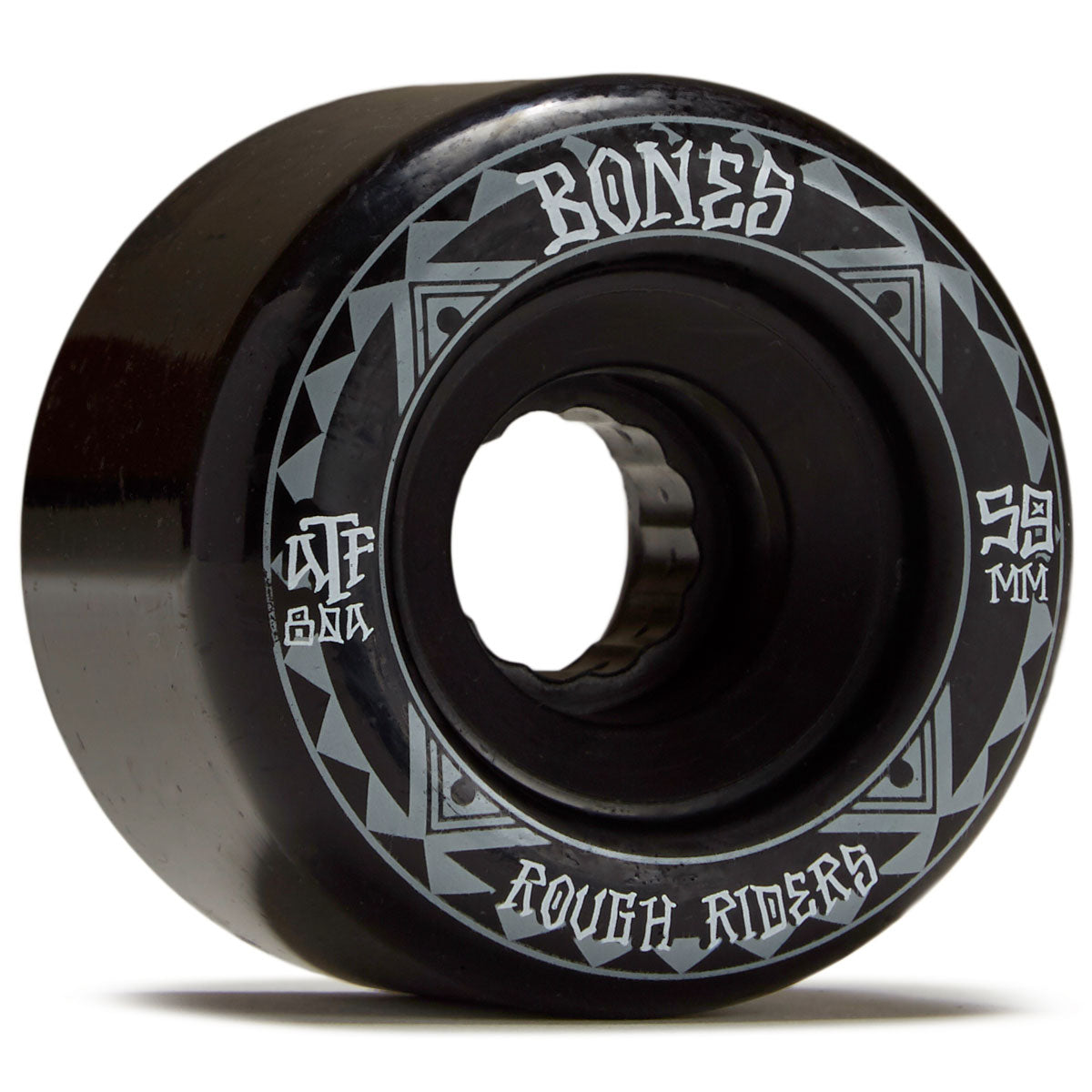 Bones Rough Riders Runners Skateboard Wheels - Black - 59mm image 1