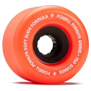 Powell-Peralta Snakes 75A Longboard Wheels - Red - 69mm