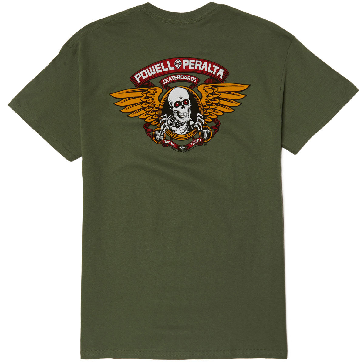 Powell-Peralta Winged Ripper T-Shirt - Military Green 2 – CCS