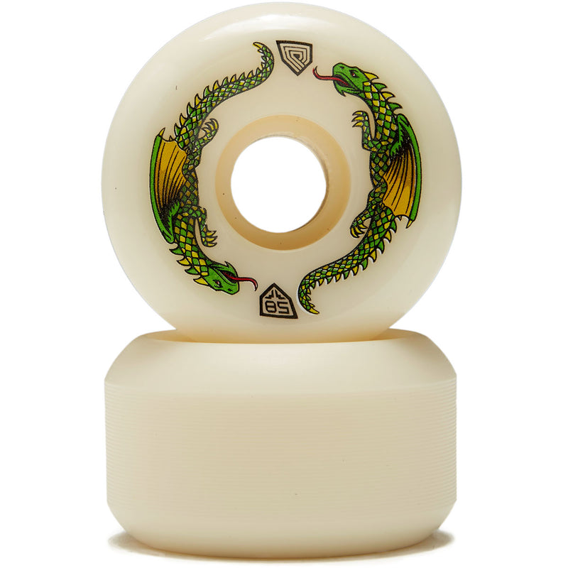 Powell-Peralta Dragon Formula 93A Skateboard Wheels - Off White - 58mm