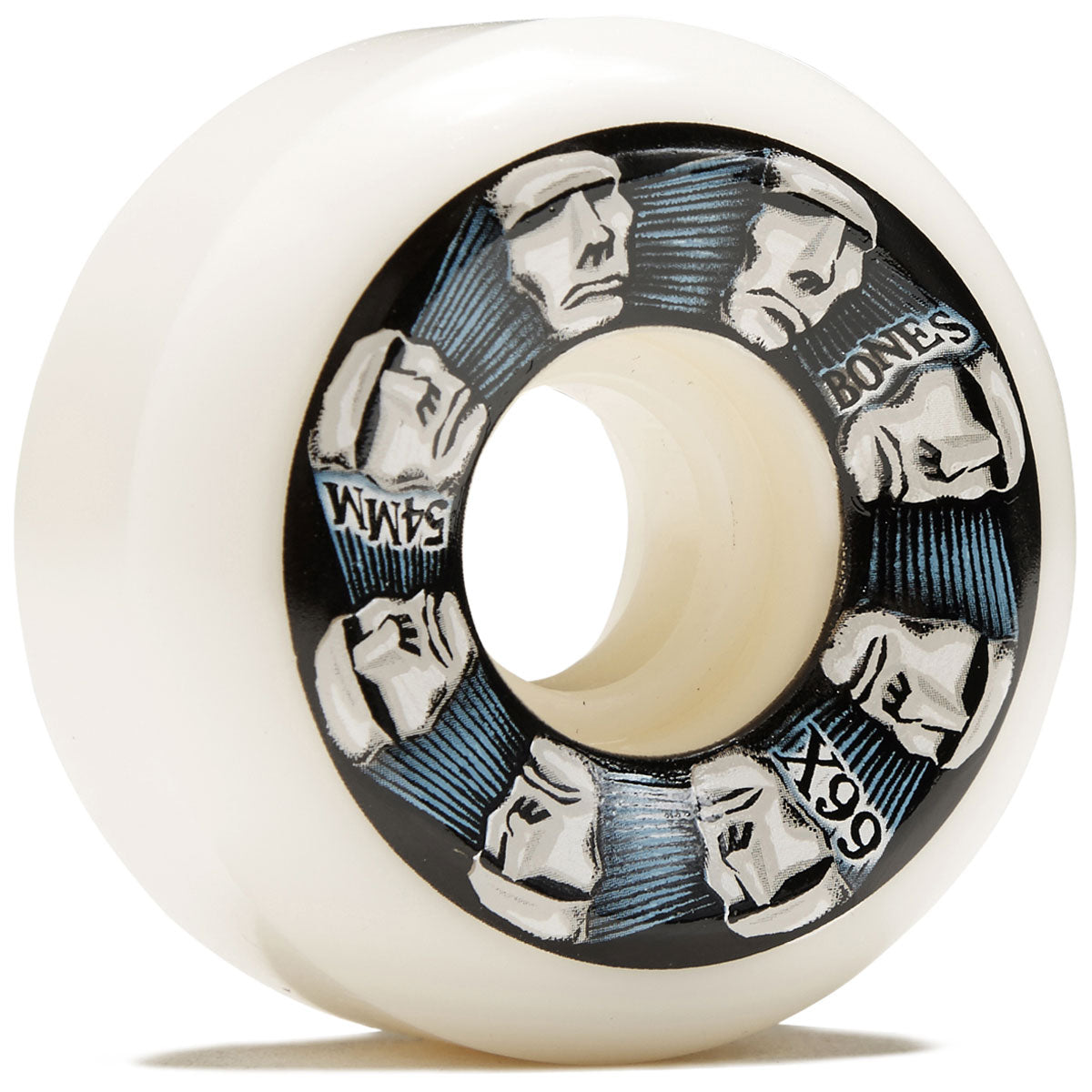 Bones X-Formula Head Rush 99a V5 Sidecut Skateboard Wheels - 54mm image 1