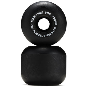 Powell-Peralta Mini Cubics 95A Skateboard Wheels - Black - 64mm