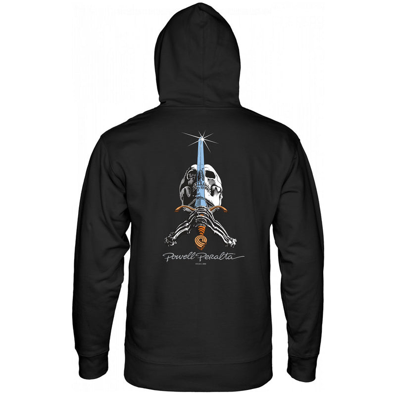 Powell-Peralta Skull And Sword Hoodie - Black