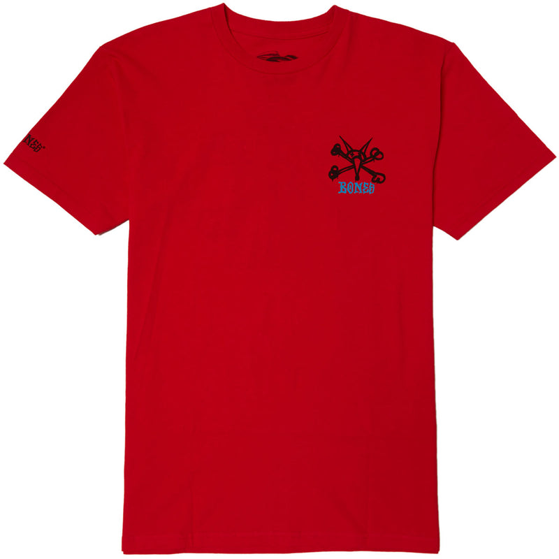 Powell-Peralta Rat Bones T-Shirt - Red