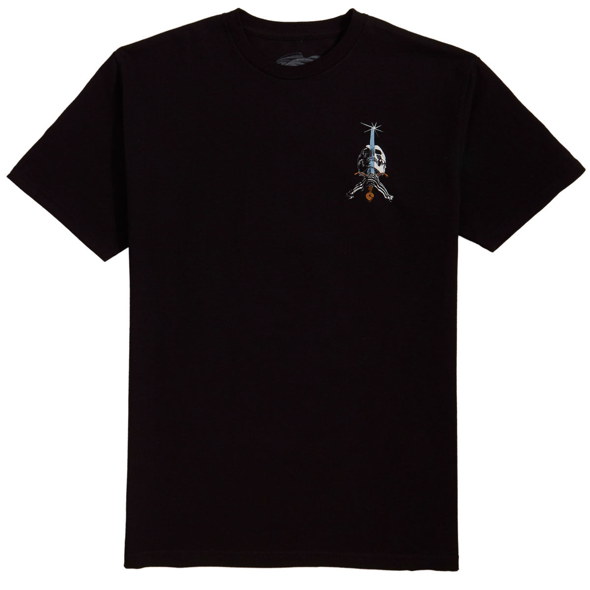 Powell-Peralta Skull and Sword T-Shirt - Black image 2