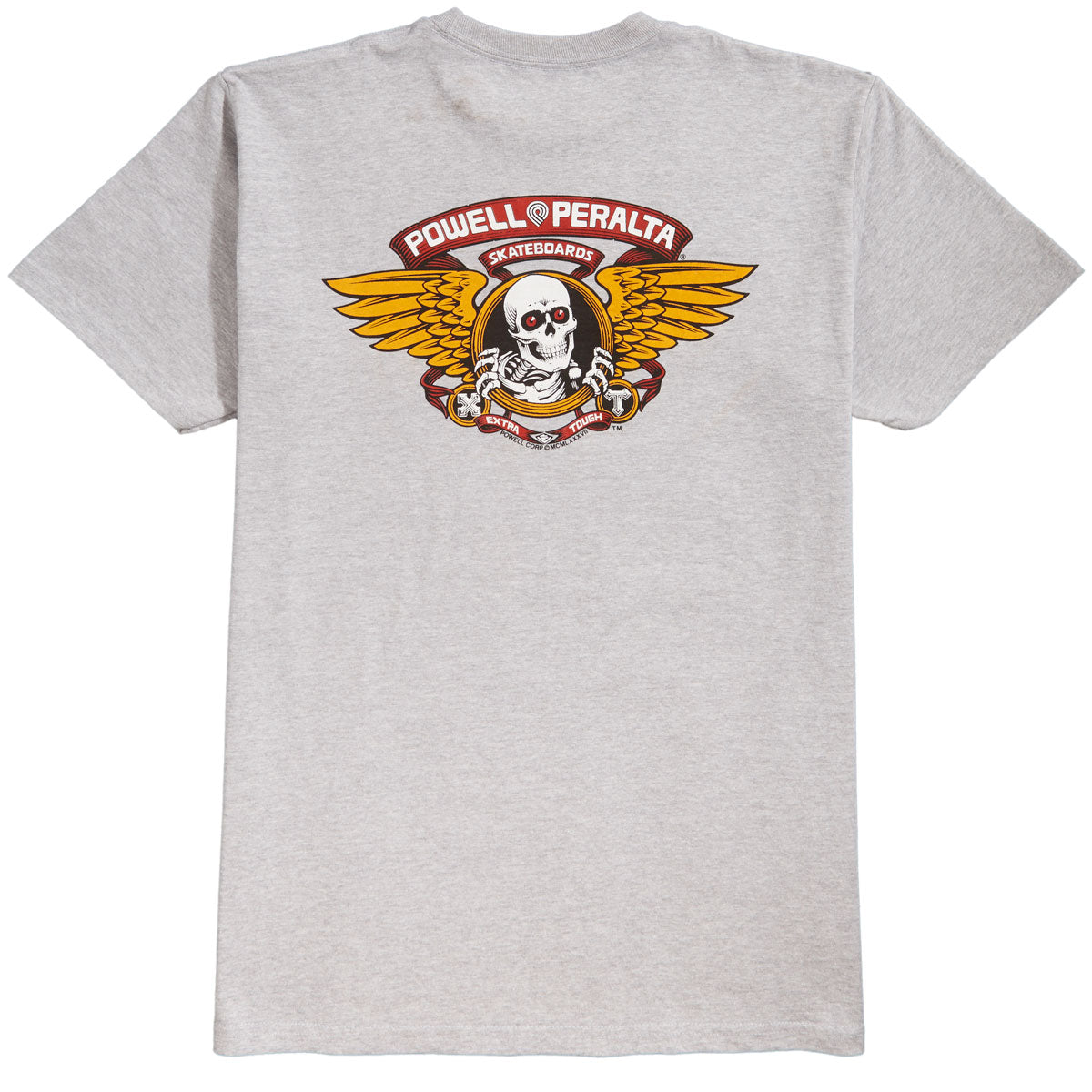 Powell-Peralta Winged Ripper T-Shirt - Athletic Heather image 1