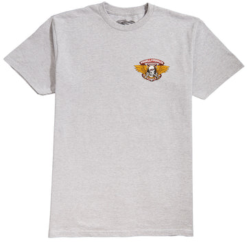 Powell-Peralta Winged Ripper T-Shirt - Athletic Heather