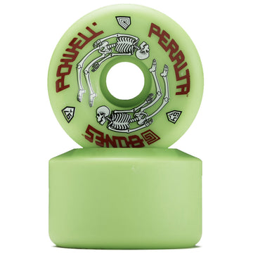 Powell-Peralta G Bones 97A Skateboard Wheels - Green - 64mm