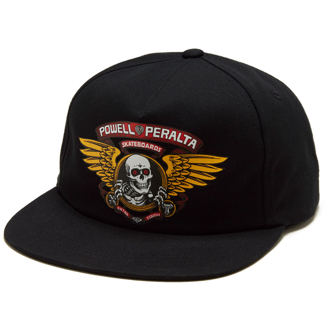 Powell-Peralta Winged Ripper Snapback Hat - Black – CCS