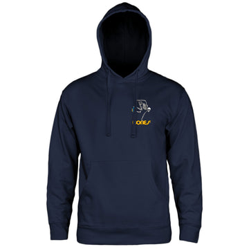 Powell-Peralta Skateboard Skeleton Hoodie - Navy