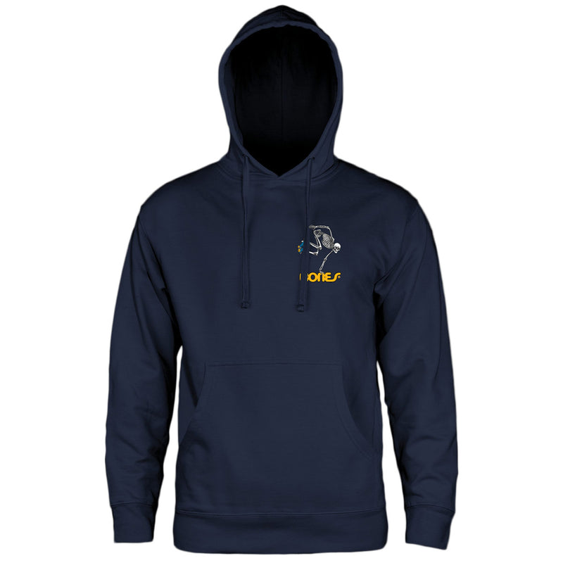 Powell-Peralta Skateboard Skeleton Hoodie - Navy
