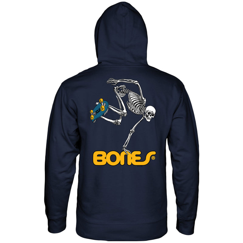 Powell-Peralta Skateboard Skeleton Hoodie - Navy