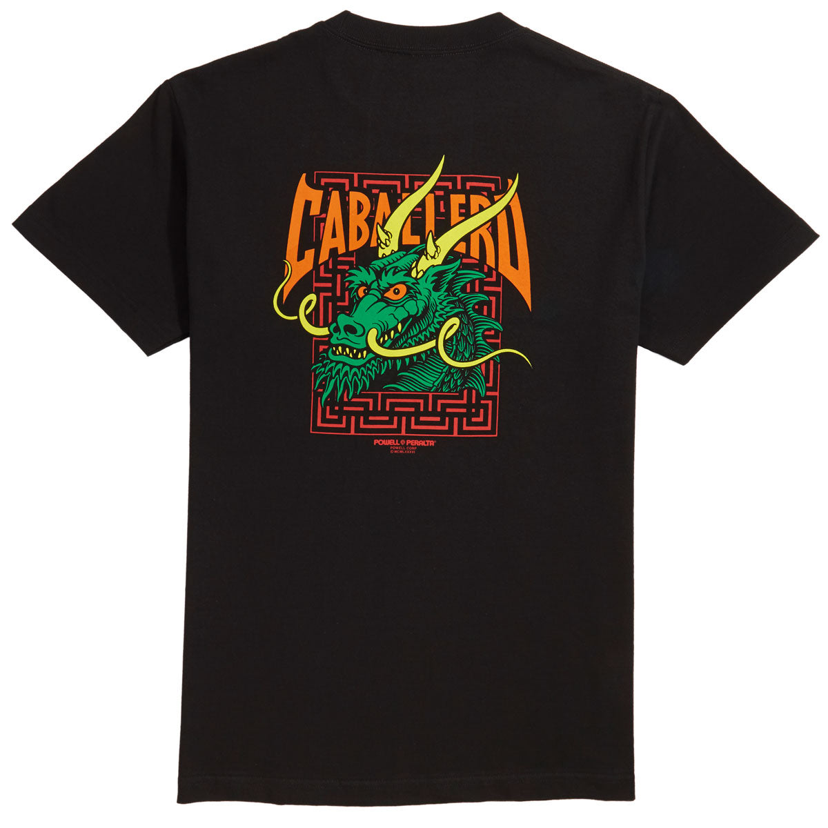 Powell-Peralta Cab Street Dragon T-Shirt - Black image 2