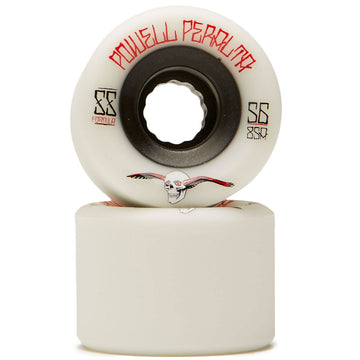 Powell-Peralta G-Slides 85A Longboard Wheels - White - 56mm