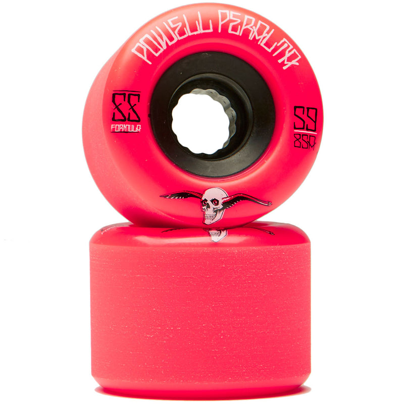 Powell-Peralta G-Slides 85A Longboard Wheels - Red - 59mm