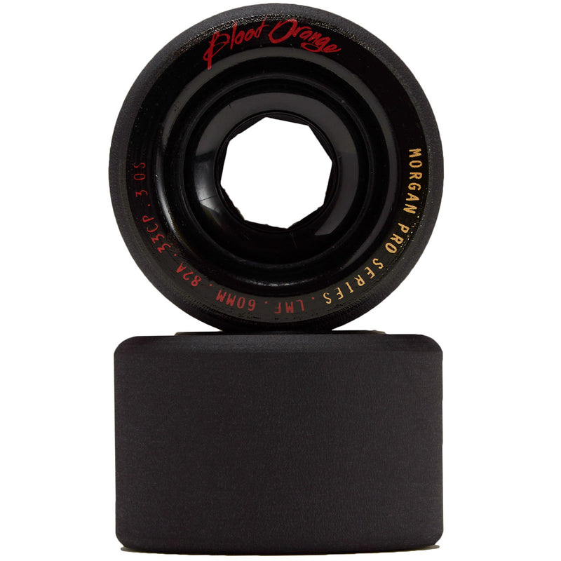 Blood Orange Liam Morgan Formula 82a Longboard Wheels - Black/Black - 60mm