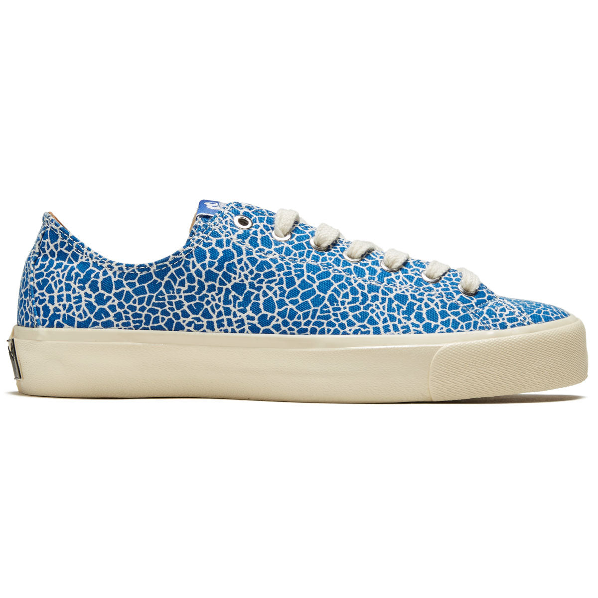 Last Resort AB VM003 Canvas Low Shoes - Cracked Blue/White/White image 1