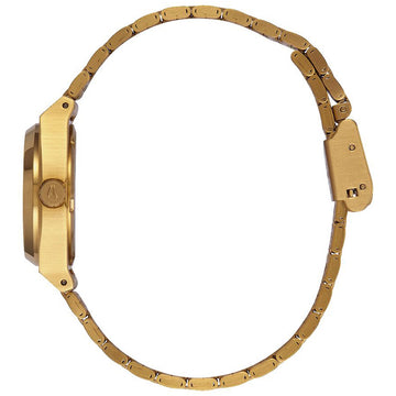 Nixon Small Time Teller Watch - All Gold