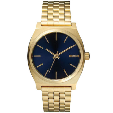 Nixon Time Teller Watch - All Light Gold / Cobalt
