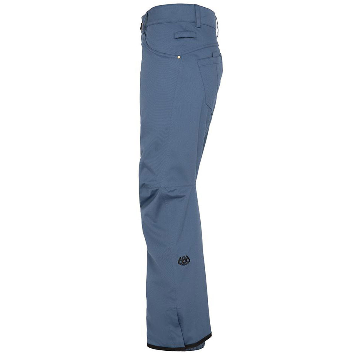 686 Womens Mid-Rise Insulated Snowboard Pants - Vintage Navy image 3