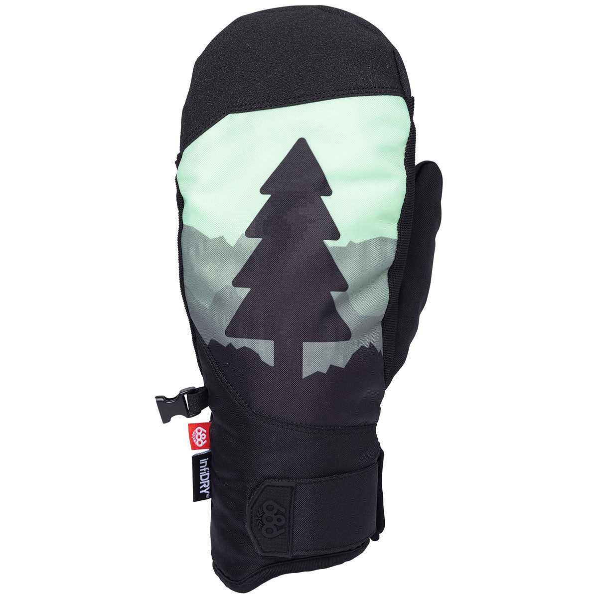 686 Primer Mitt Snowboard Gloves - Tree Life image 1