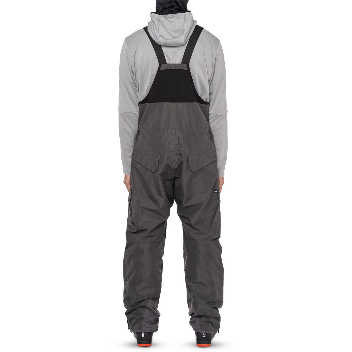 686 Smarty 3-In-1 Cargo Bib Snowboard Pants - Charcoal image 2