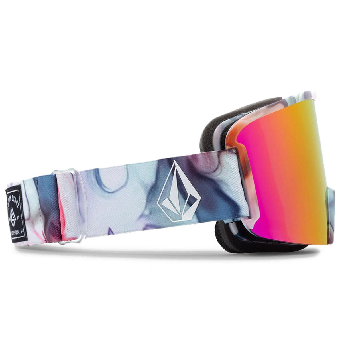 Volcom Garden Snowboard Goggles - Nebula/Pink Chrome image 2