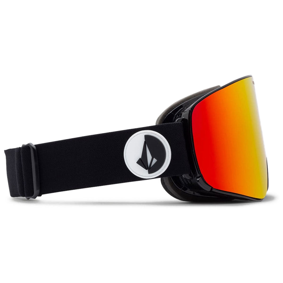 Volcom Odyssey Snowboard Goggles - Gloss Black/Red Chrome image 2
