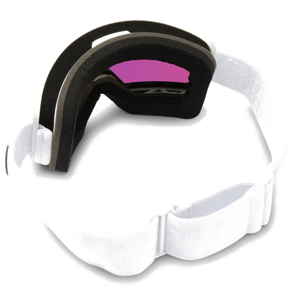 Volcom Garden Snowboard Goggles - Matte White/Pink Chrome image 4