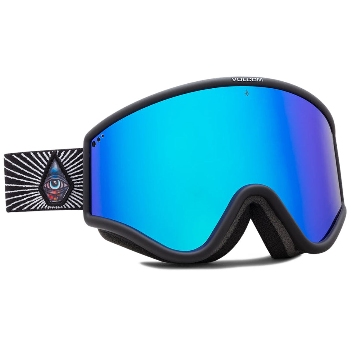 Volcom Yae Jamie Lynn Snowboard Goggles - Blue Chrome image 3