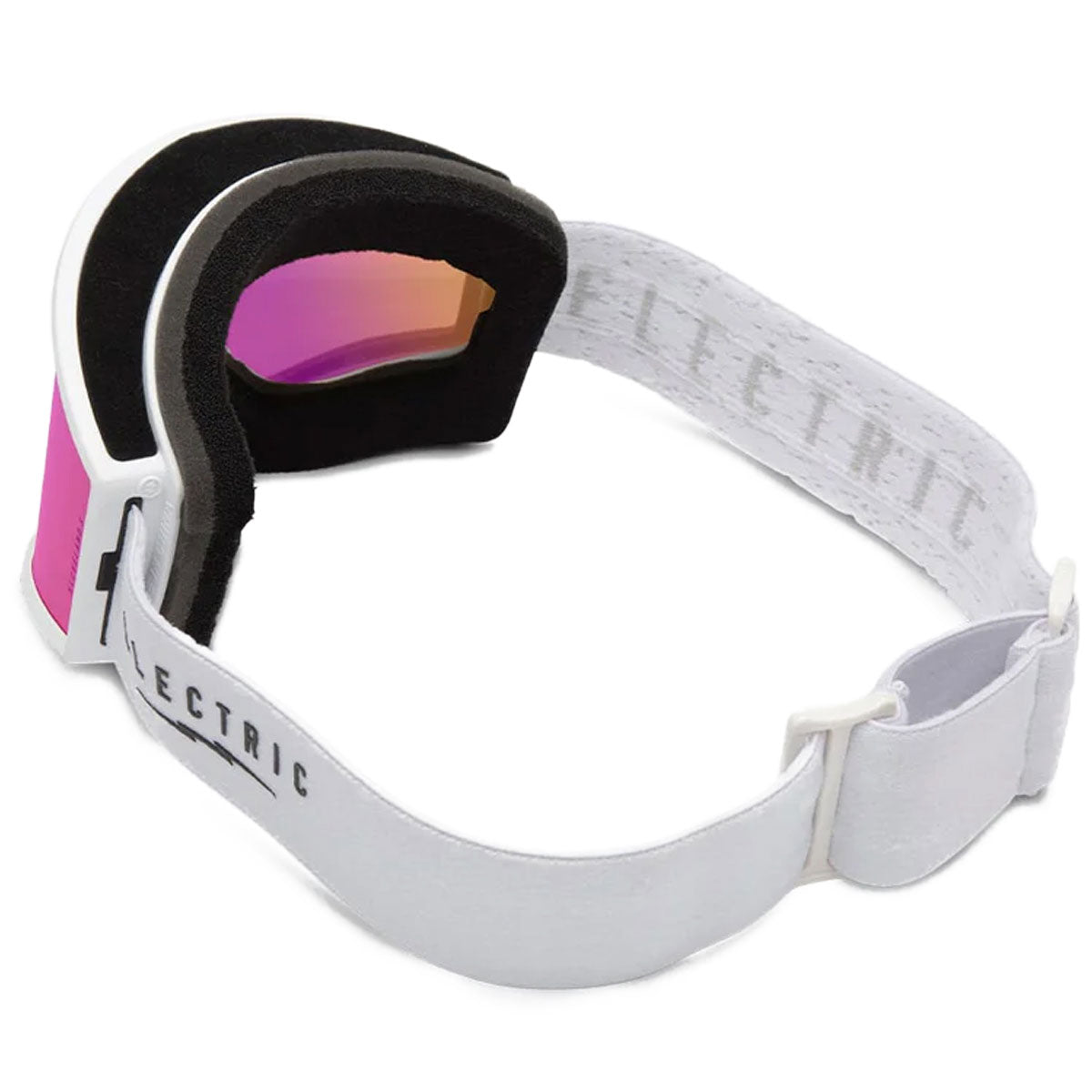 Electric Kleveland Snowboard Goggles - Matte White/Pink Chrome image 2