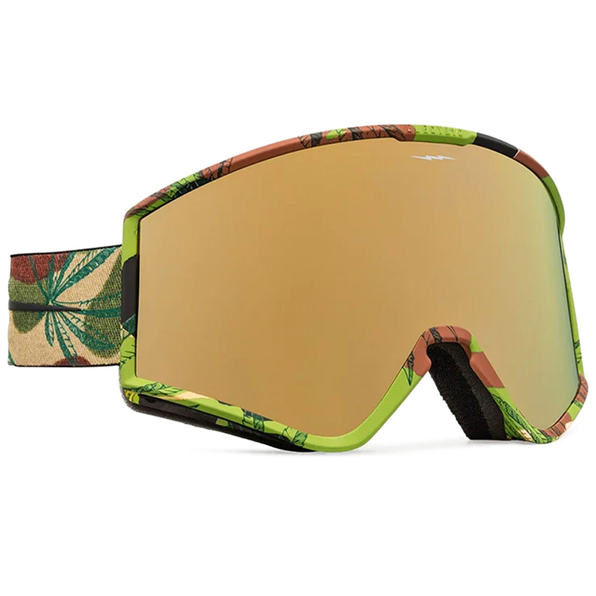 Electric Kleveland Snowboard Goggles - Matte Camobis/Gold Chrome image 1