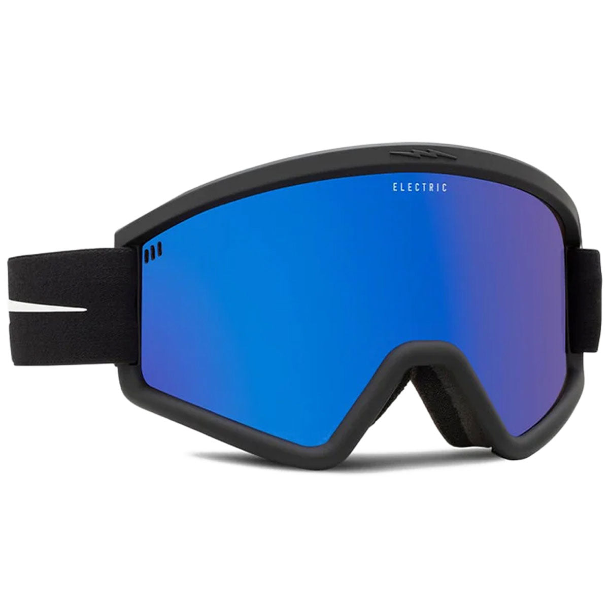 Electric Hex Snowboard Goggles - Matte Black/Blue Chrome image 1